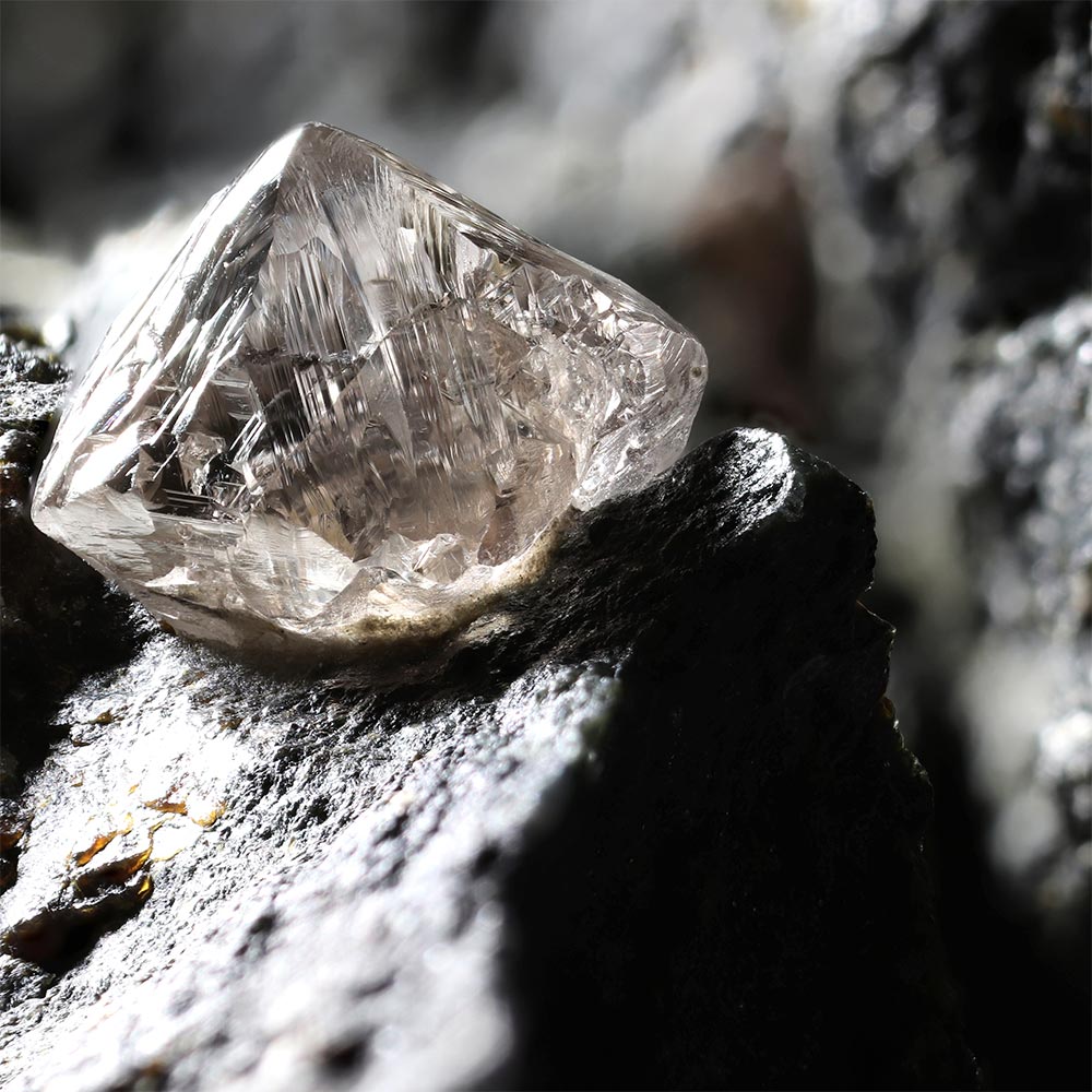 Diamant-brut Diamant Brut Octaedre