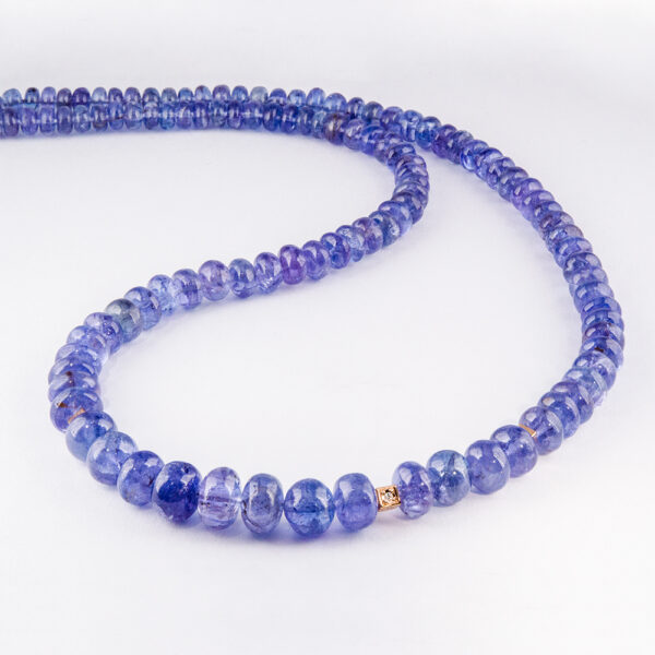Collier Tanzanite et Or Jaune